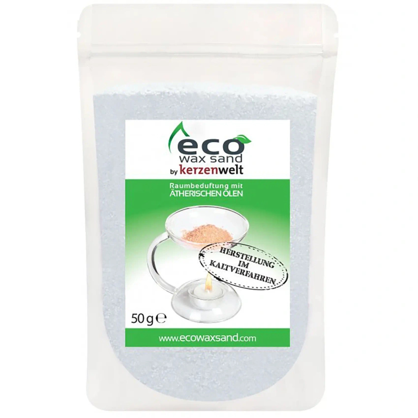 Sable de cire parfumé aromathérapie 50 g EcoWaxSand - Palmarosa