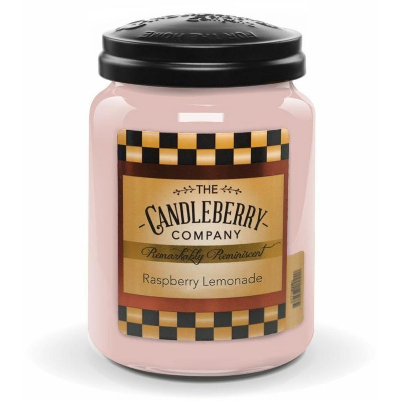 Candleberry candela profumata grande in vetro 570 g - Raspberry Lemonade™