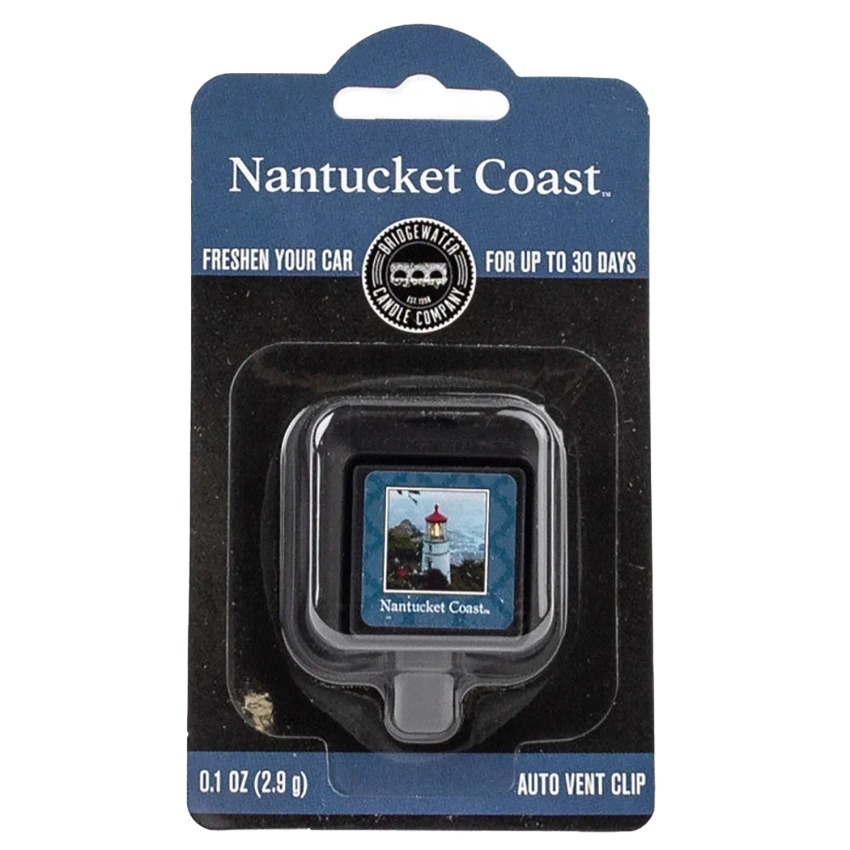 Fragancia para coche Nantucket Coast Bridgewater Candle AutoClip