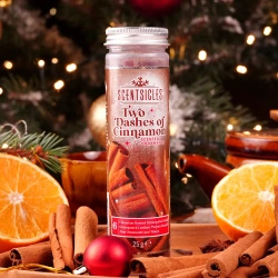 Scentsicles patyczki zapachowe na choinkę cynamonowe 6 szt - Two Dashes Of Cinnamon