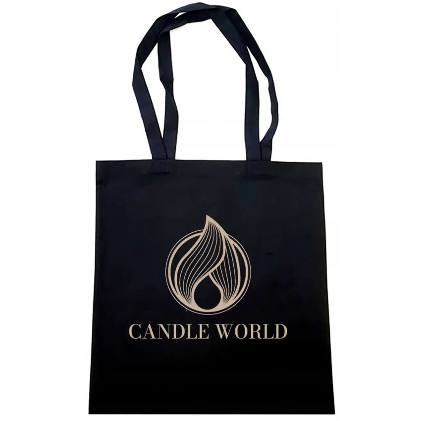Torba bawełniana Candle World czarna