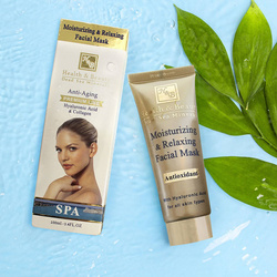 Maschera viso idratante con acido ialuronico 100 Health & Beauty