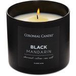 Colonial Candle Pop Of Color vonná sojová svíčka ve skle 3 knoty 14,5 oz 411 g - Black Mandarin
