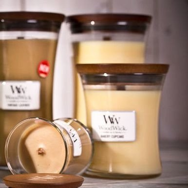 WoodWick Core Small Candle świeca zapachowa sojowa w szkle ~ 40 h - Tranquilitea