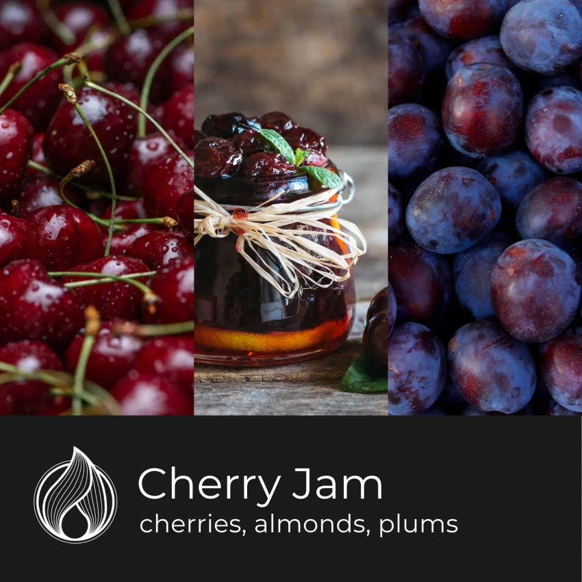Candle World soja geurwas Cherry Jam 50 g Kers