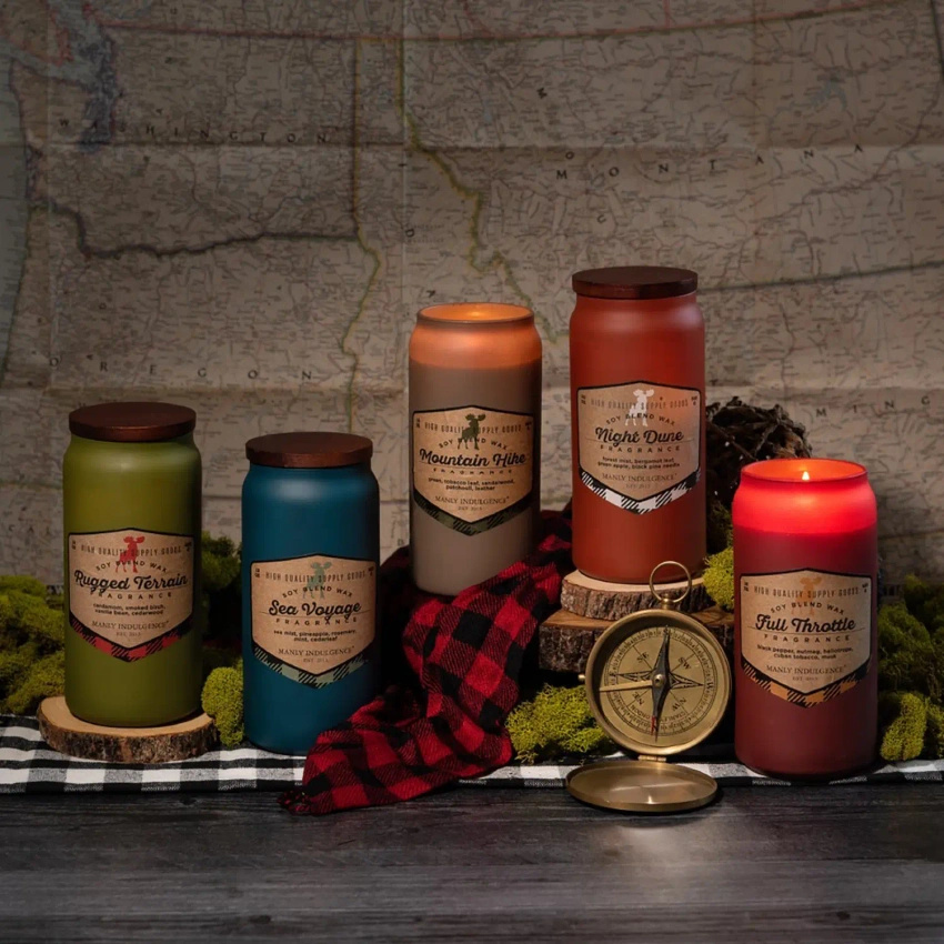 Soja Duftkerze für Herren Rugged Terrain Colonial Candle