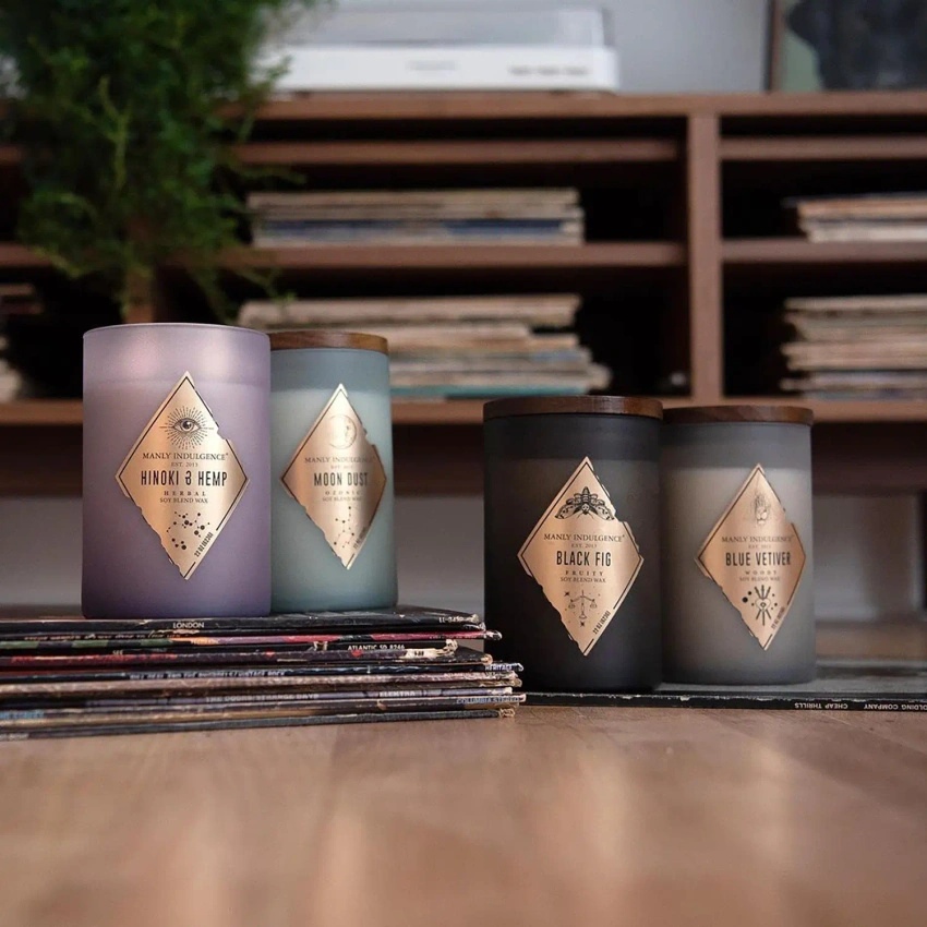 Pánská vonná svíčka sojová Black Fig Colonial Candle
