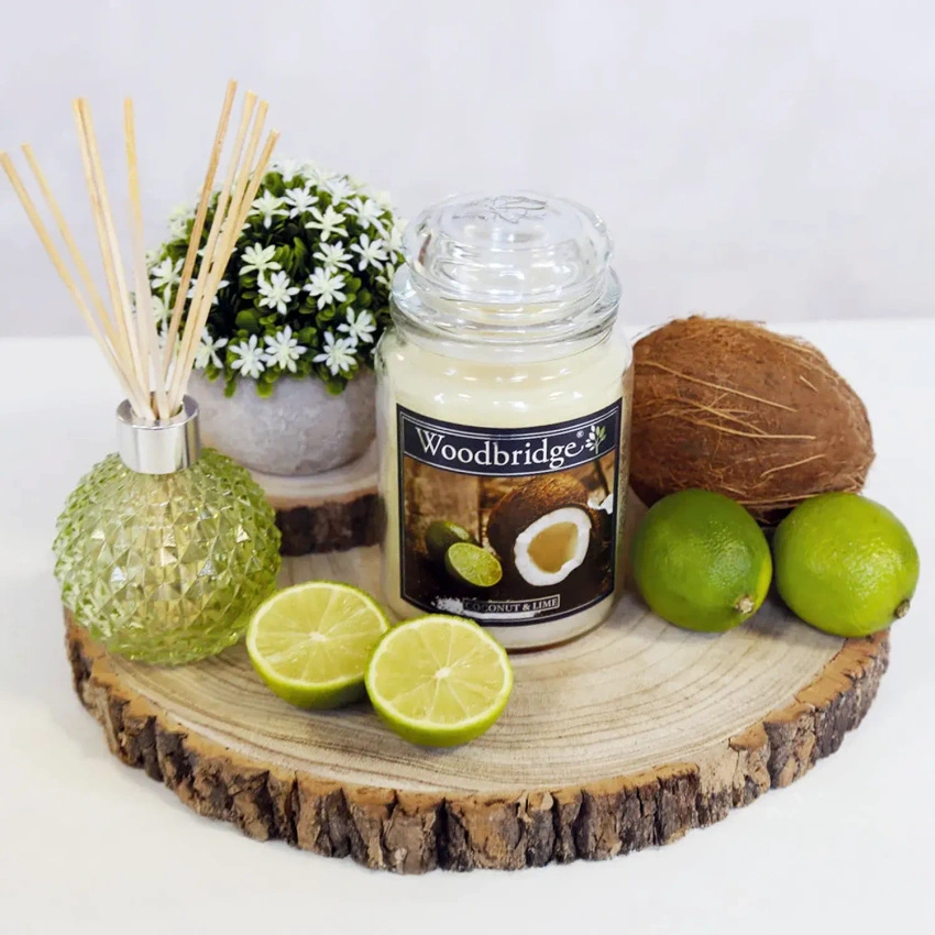 Fles met stokjes Woodbridge navulset - Groente