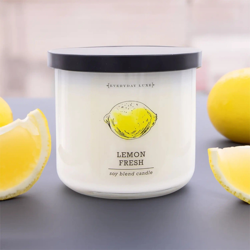 Colonial Candle vela perfumada de soja y limón - Lemon Fresh