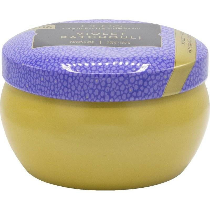 Duftkerze 2 Dochte - Violet Patchouli Candle-lite