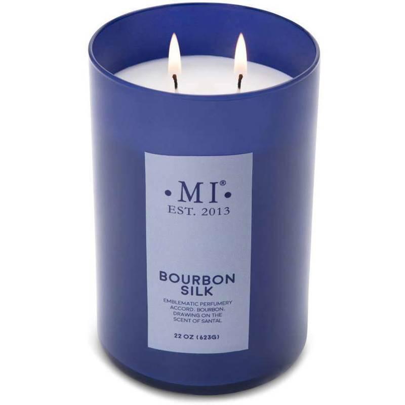Colonial Candle Sophisticated masculine soy scented candle 22 oz 623 g - Bourbon Silk