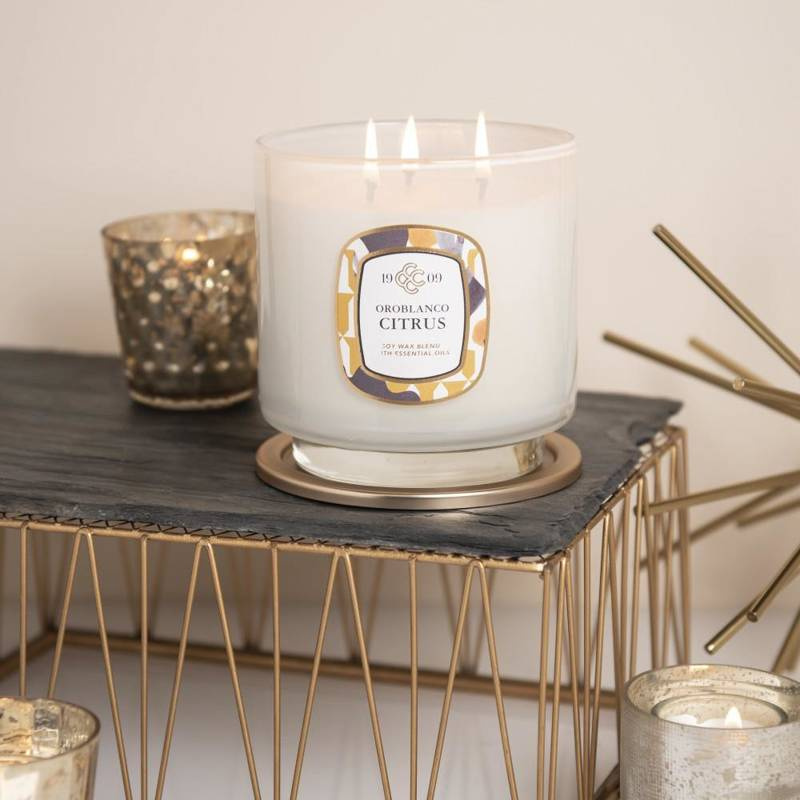 Luxe geurkaars Oroblanco Citrus Colonial Candle