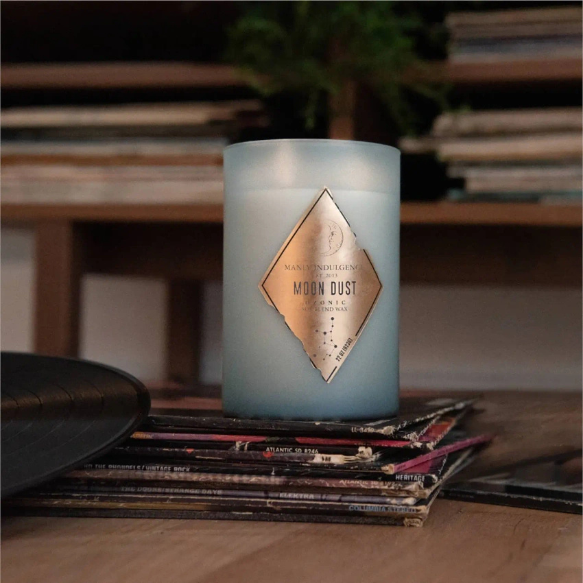 Candela di soia profumata per lui Moon Dust Colonial Candle