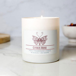 Natürliche Soja-Duftkerze im Glas Colonial Candle 16 oz 453 g – Citrus Rose