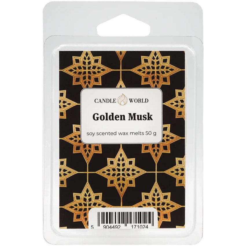Candle World soja geurwas Golden Musk 50 g