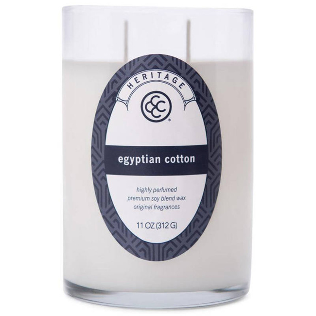 Candela profumata alla soia Egyptian Cotton Colonial Candle