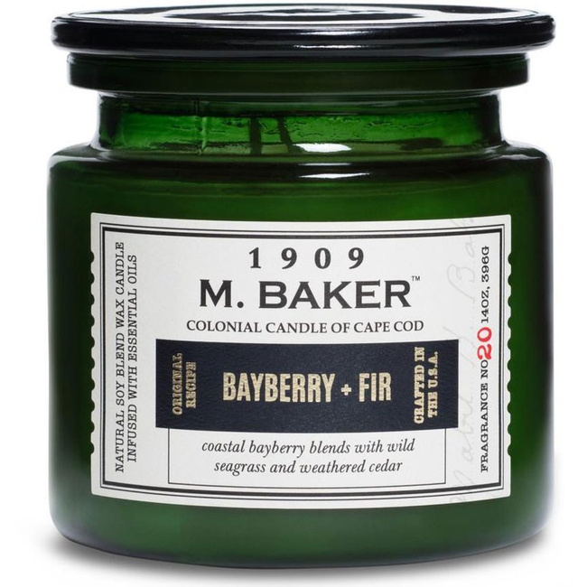 Sojová vonná svíčka lékárenská dóza 396 g Colonial Candle M Baker - Bayberry Fir
