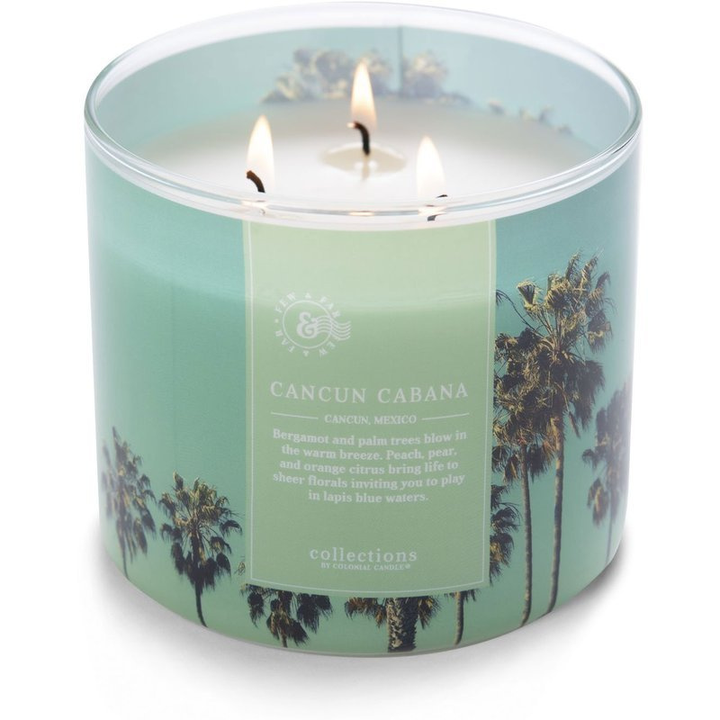 Colonial Candle Travel Soja-Duftkerze – Cancun Cabana