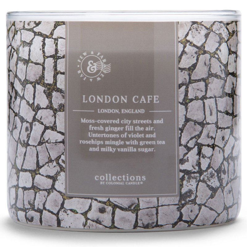 Colonial Candle Travel Soja-Duftkerze – London Café