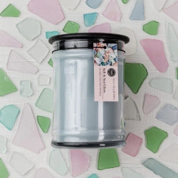Bridgewater Candle Candela profumata grande in vetro di sale e mare 524 g