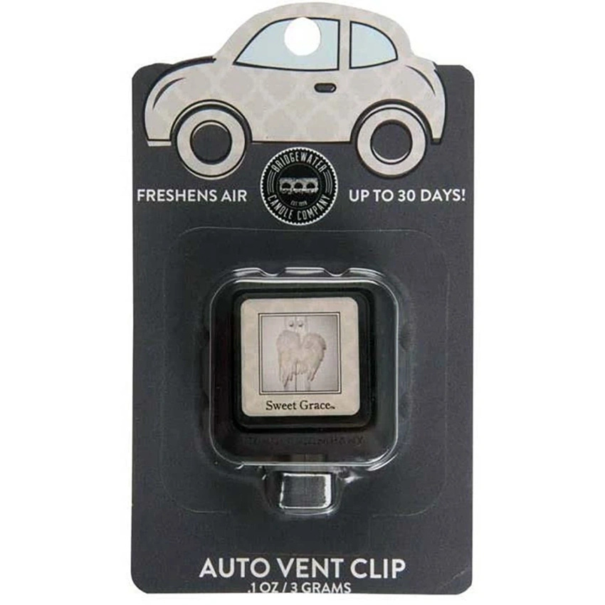 Parfum de voiture Sweet Grace Bridgewater Candle AutoClip