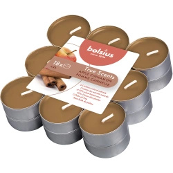 Bolsius True Scents scented tealight warmers 18 pcs - Apple & Cinnamon Apple & Cinnamon