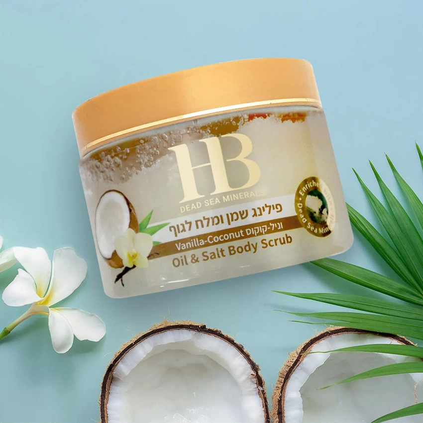 Gommage corporel aromatique aux minéraux de la Mer Morte Vanille 450 g Health & Beauty