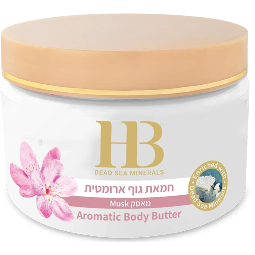 Burro corpo aromatico con minerali del Mar Morto Muschio 350 g Health & Beauty