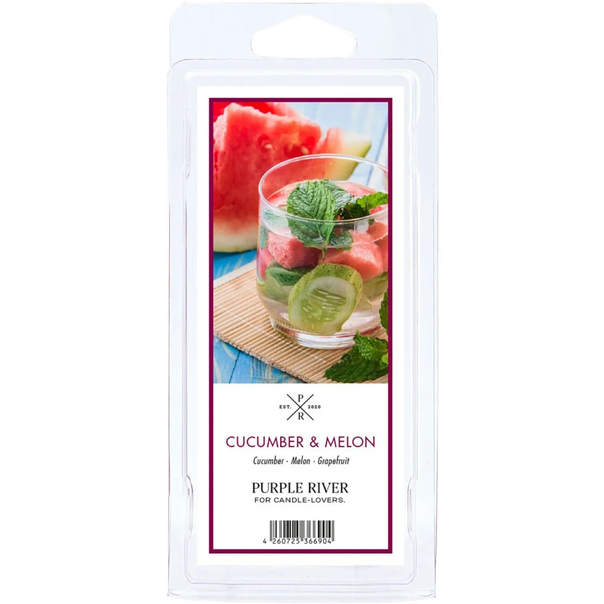 Wax melts soy Cucumber Melon Purple River 50 g 