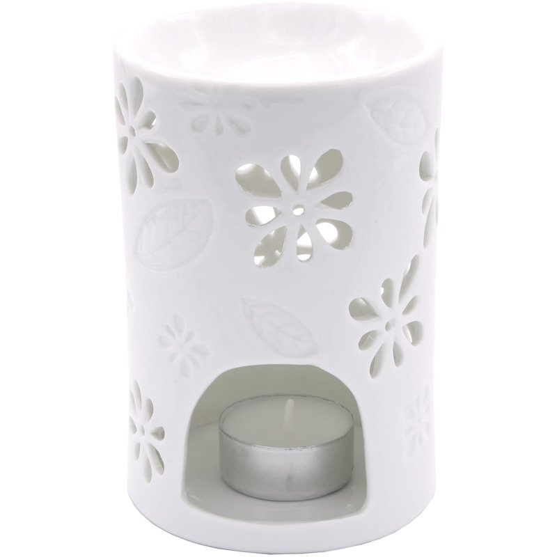 Duftlampe Nyl Blumen - Weiss