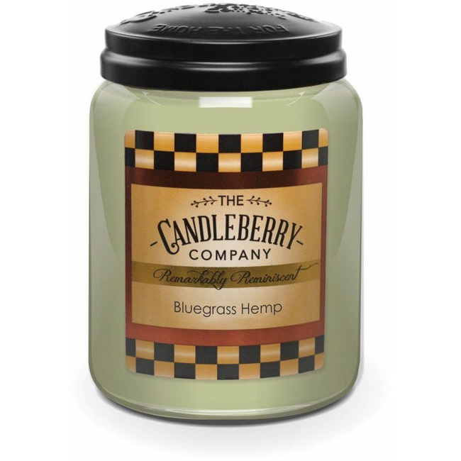 Candleberry velká vonná svíčka ve skle 570 g - Bluegrass Hemp™