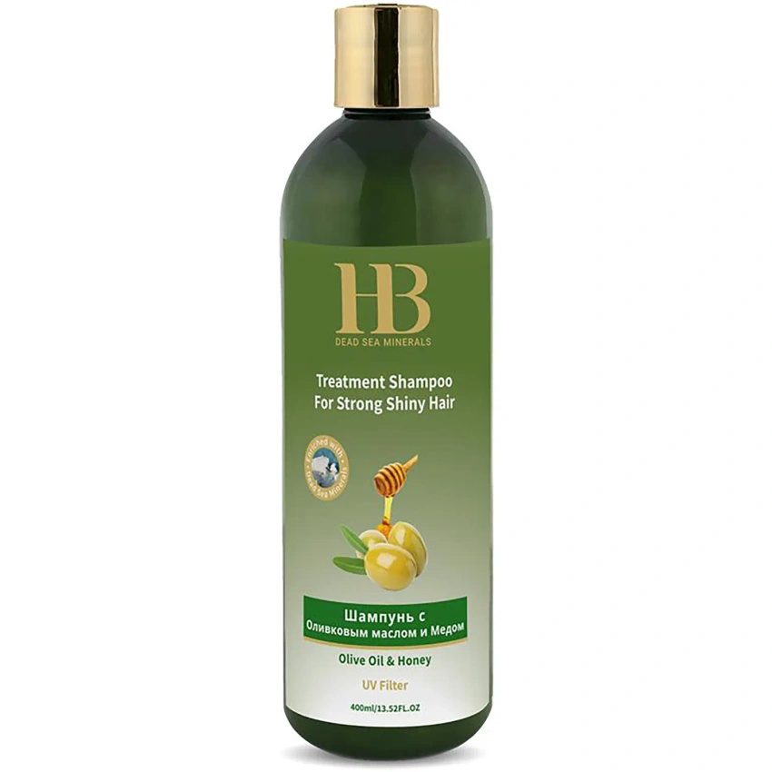 Pflegendes Haarshampoo mit Olivenöl und Honig mit Mineralien aus dem Toten Meer 400 ml Health & Beauty