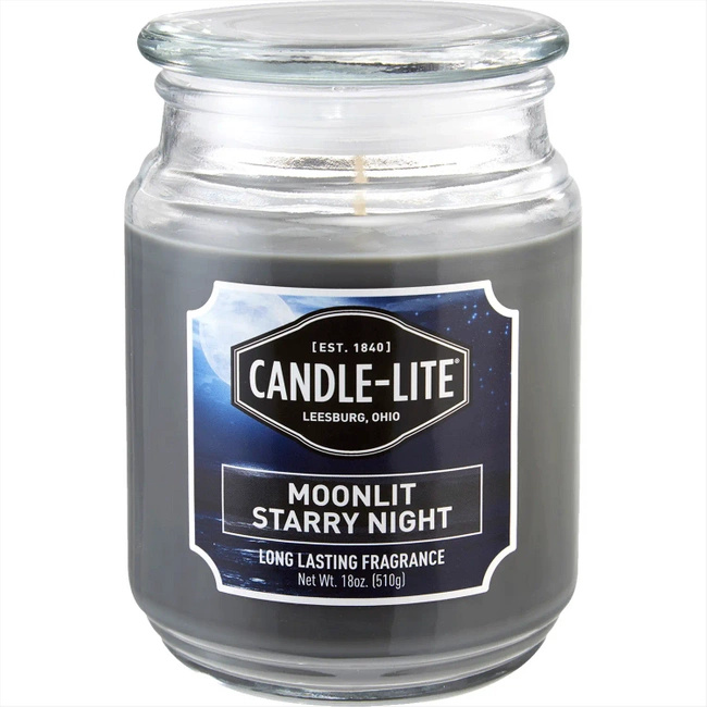 Ароматическая свеча натуральная мужская Moonlit Starry Night Candle-lite