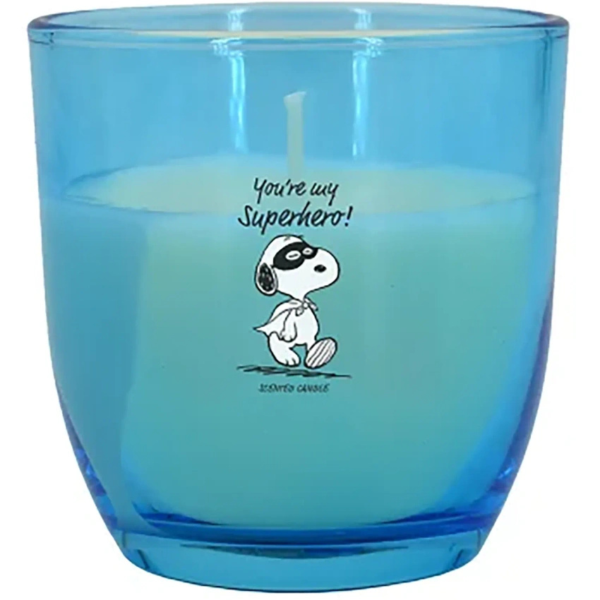 Peanuts Snoopy vonná skleněná svíčka You're my Superhero 100 g