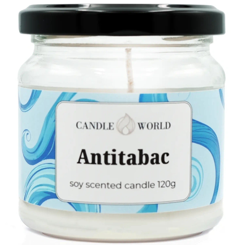 Candle World bougie parfumée au soja anti-tabac Antitabac 120 g