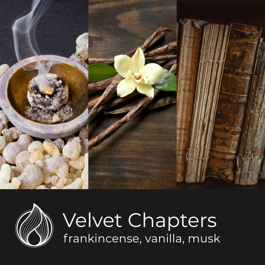 Candle World sojová vonná svíčka 3 knoty Velvet Chapters 460 g
