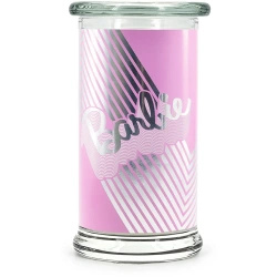 Barbie scented candle jar Silver Sparkle 400g marshmallows