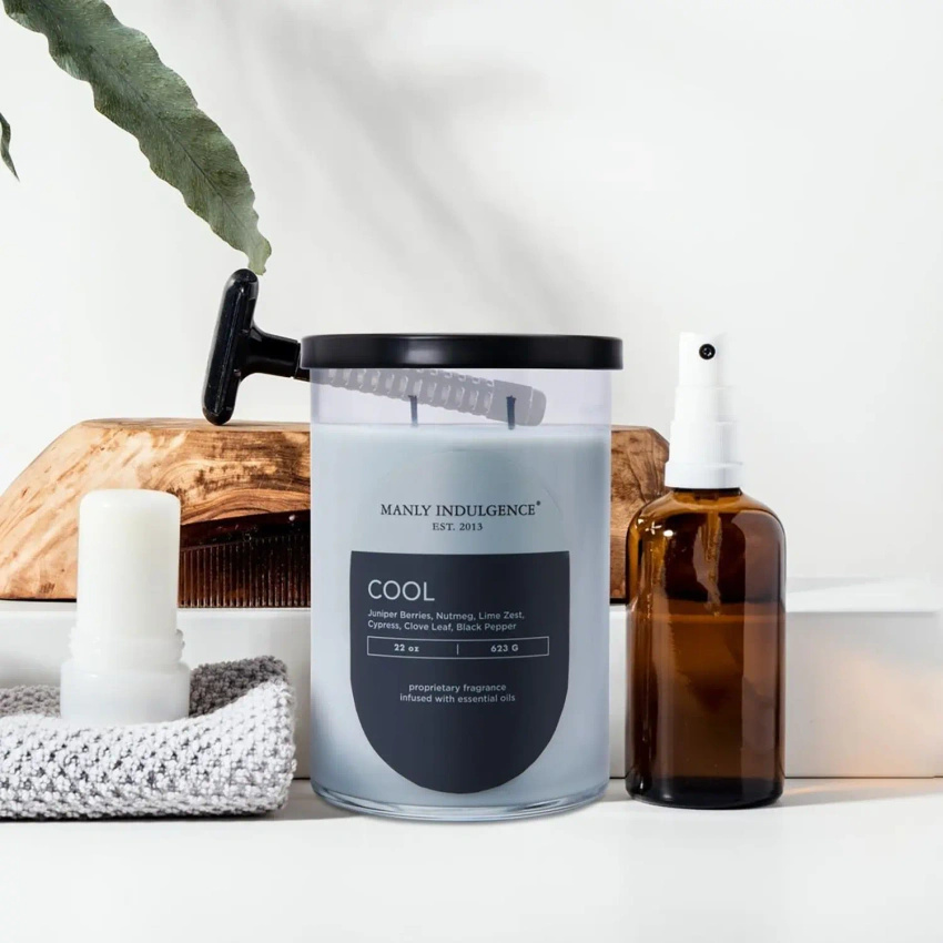 Pánská vonná svíčka sojová Cool Colonial Candle