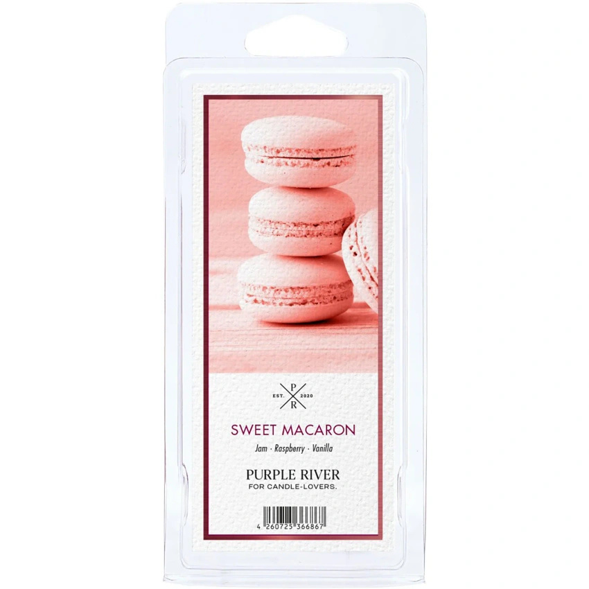 Wax melts soy Sweet Macaron Purple River 50 g
