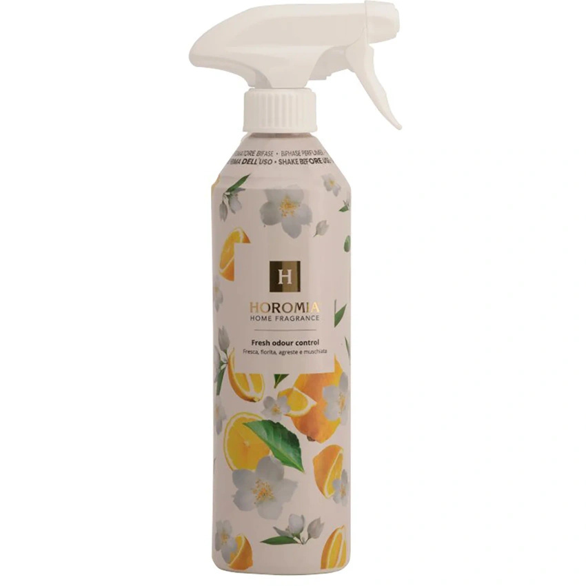 Dwufazowy odświeżacz powietrza premium perfumowany włoski Fresh Odour Control Horomia 500 ml