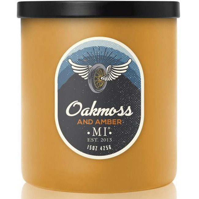 Soja Duftkerze für Herren Oakmoss Amber Colonial Candle