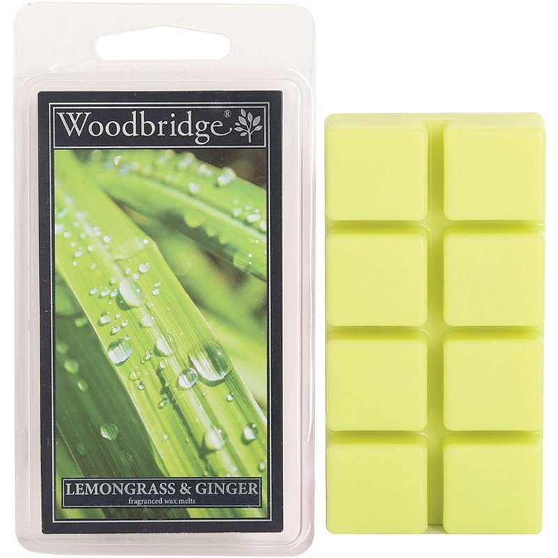 Cytrusowy wosk zapachowy do kominka Lemongrass Ginger Woodbridge Candle 68 g