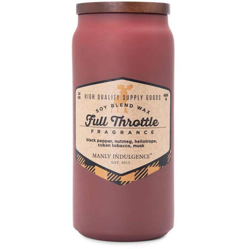 Sojová vonná svíčka pro muže Full Throttle Colonial Candle