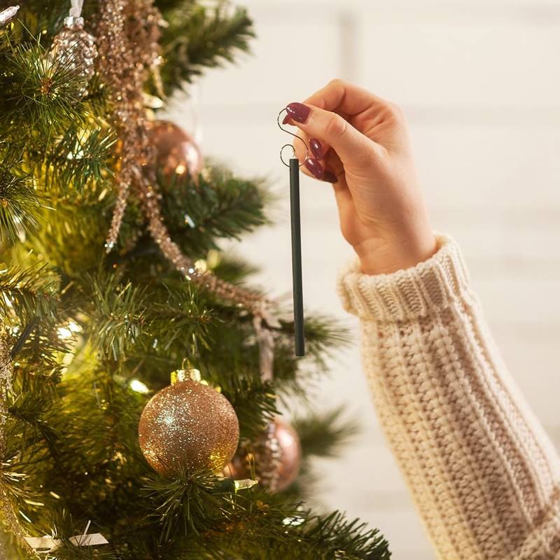 Bastoncini profumati per l'albero di Natale Scentsicles Snowberry Pine Decorazioni natalizie appese 6 pz  