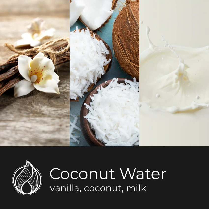 Candle World sojowa świeca zapachowa słoik Coconut Water 120 g Kokos