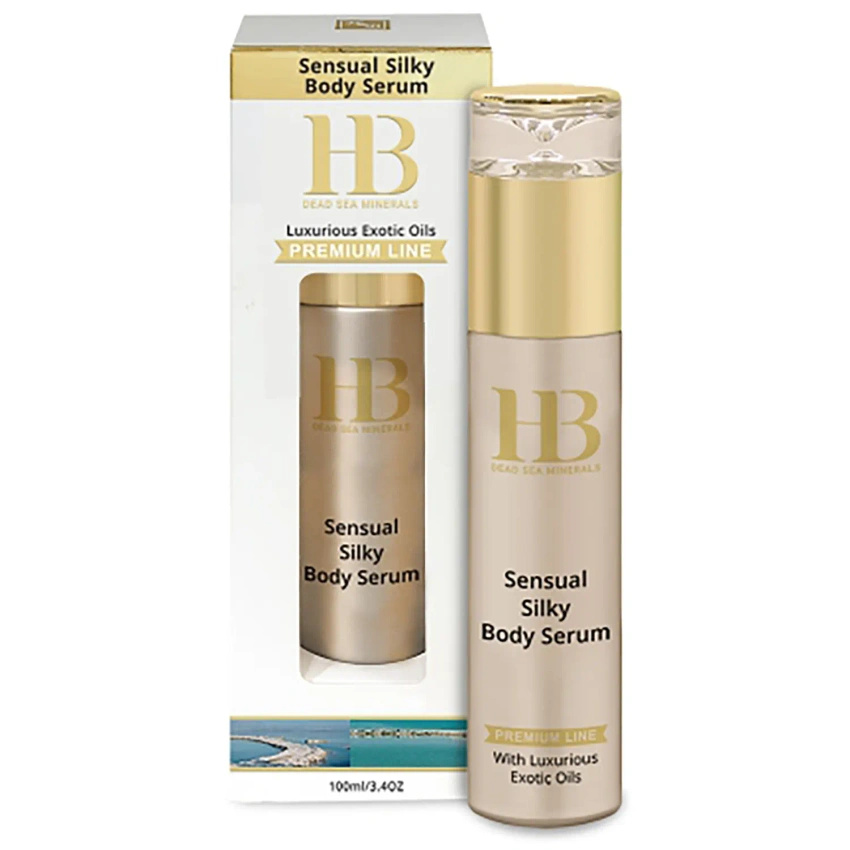 Sérum corporel sensuel à la soie 100 ml à base de minéraux de la Mer Morte Health & Beauty Premium Line