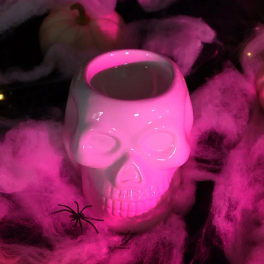 Ceramic wax burner - Skull