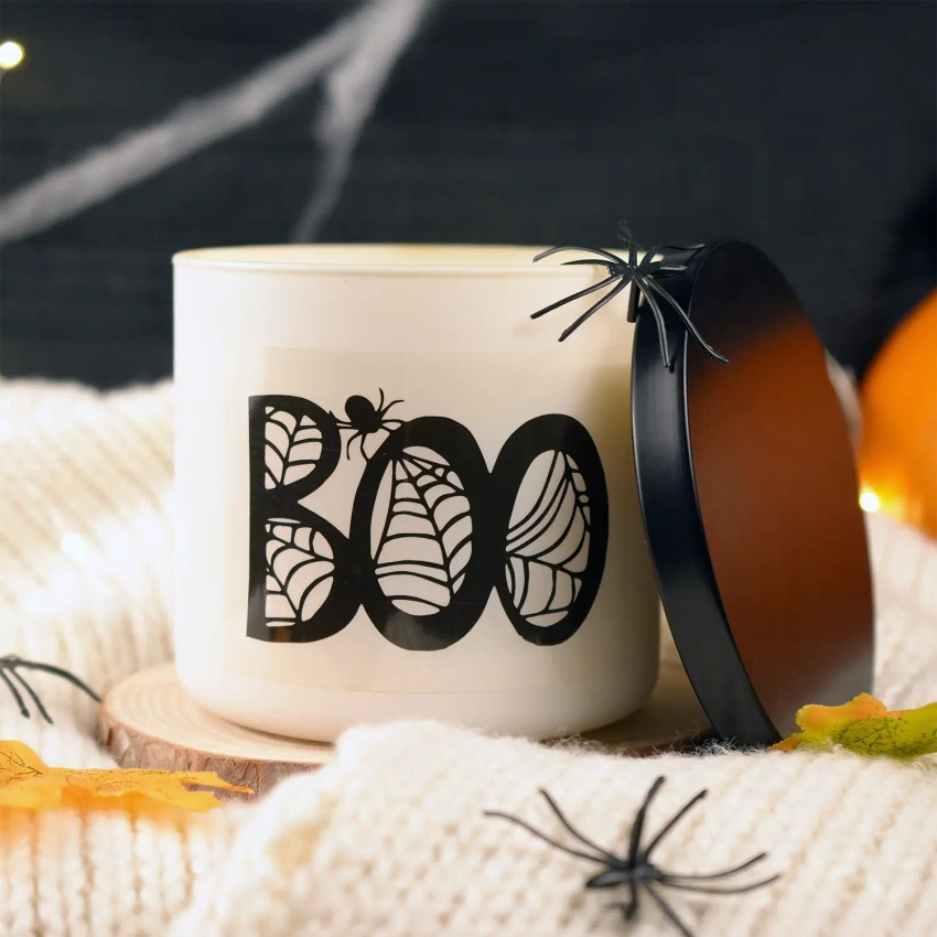 Candela profumata di Halloween di soia Colonial Candle - Boo