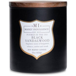 Vela perfumada de soja para hombre mecha de madera Colonial Candle - Black Sandalwood