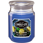 Natural scented candle Salty Blue Citron Candle-lite